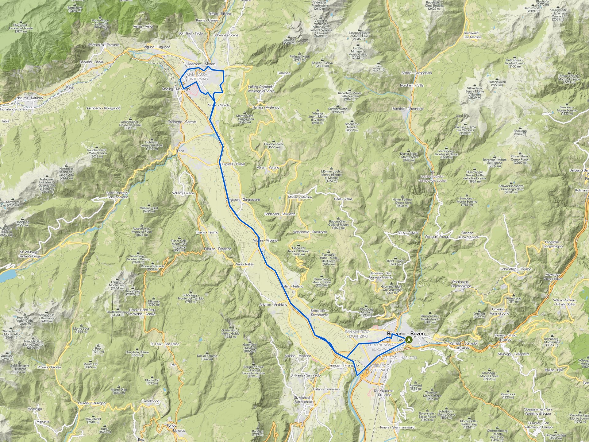 The best cycling routes in Italy | Komoot